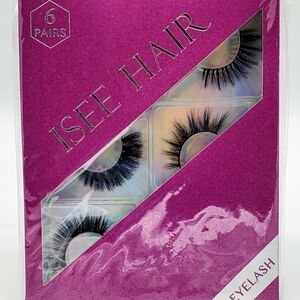 Black Eyelash Set - 6 Pairs